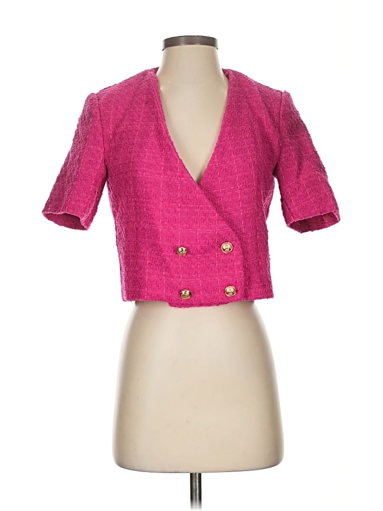 Pre-owned Unbranded Blazer Jacket In Pink