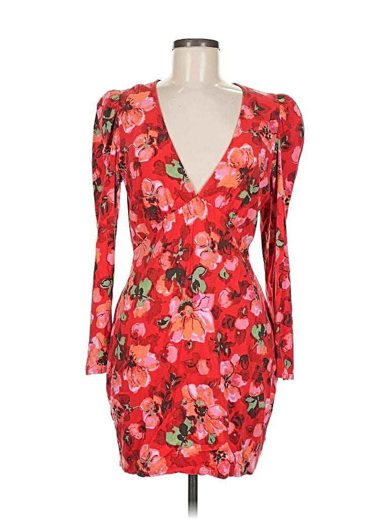 Pre-owned H&m Cocktail Dress In Red