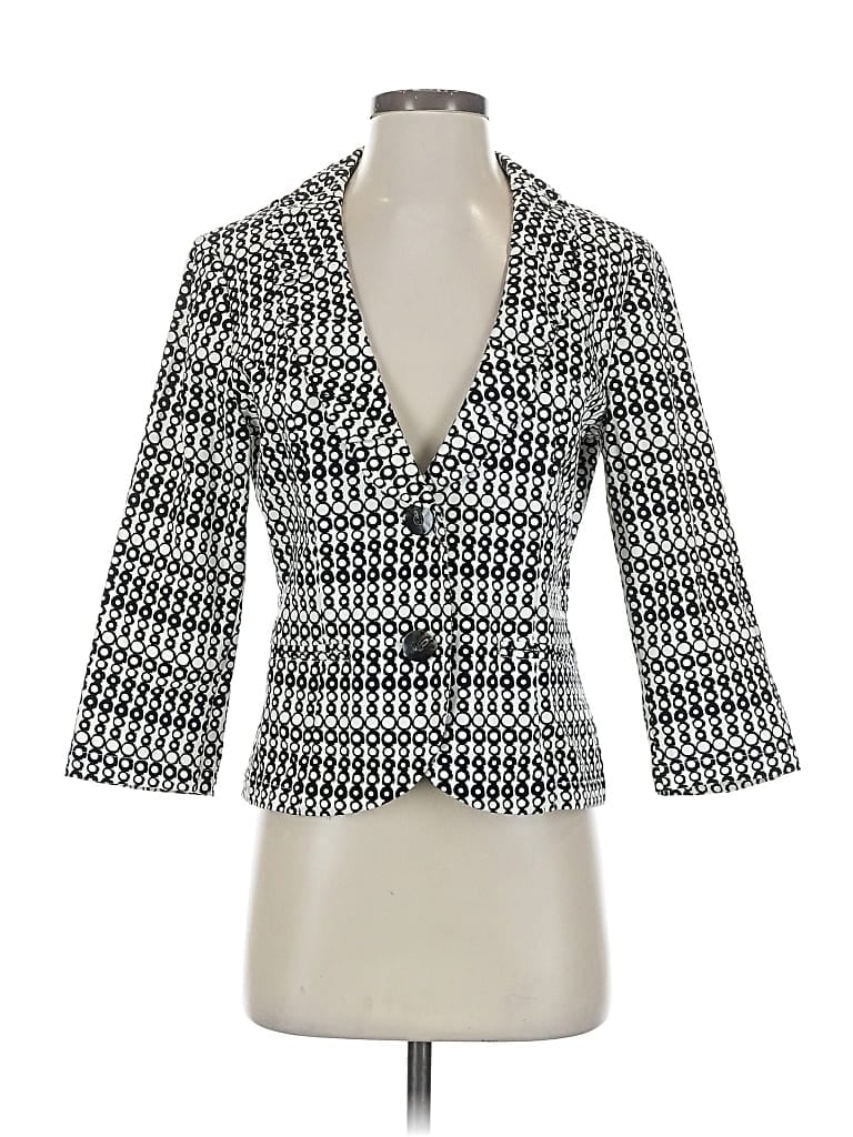 Pre-owned Cabi Blazer Jacket In Gray