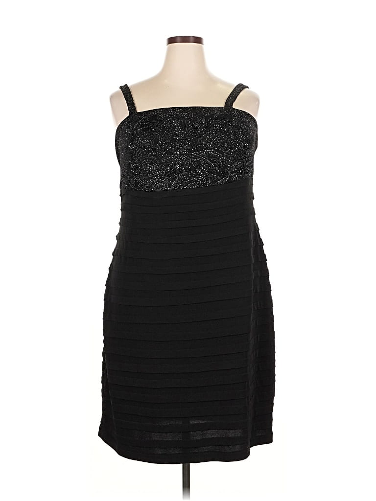 Pre-owned Dressbarn Cocktail Dress In Black