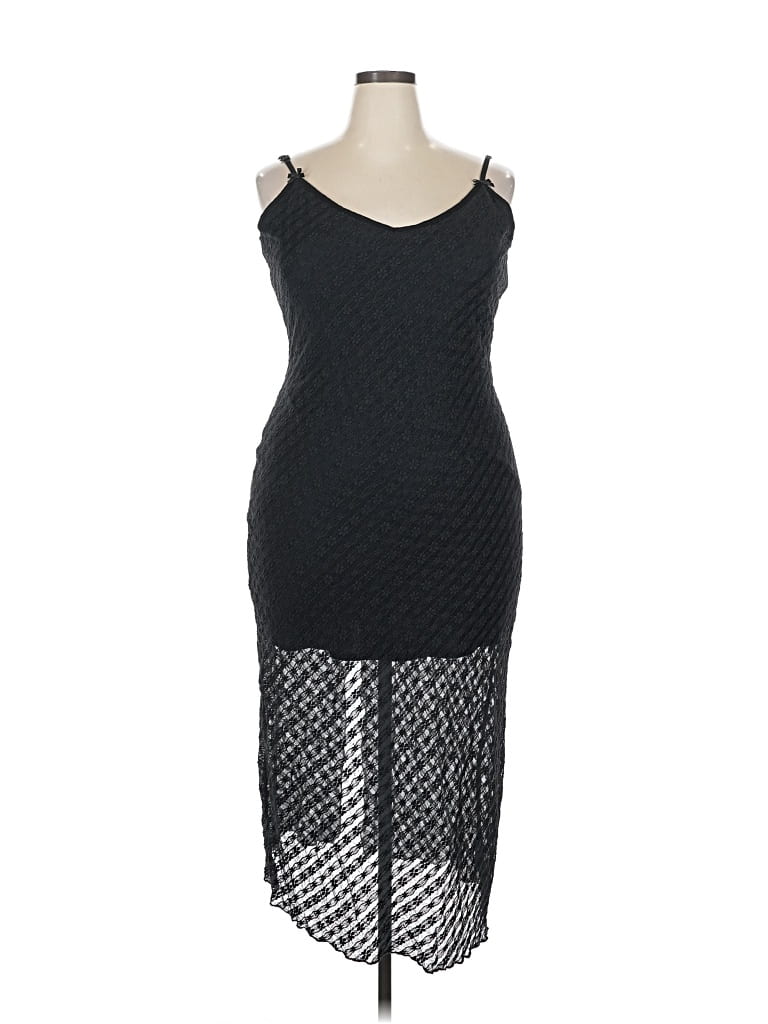 Pre-owned Wild Fable Cocktail Dress In Black