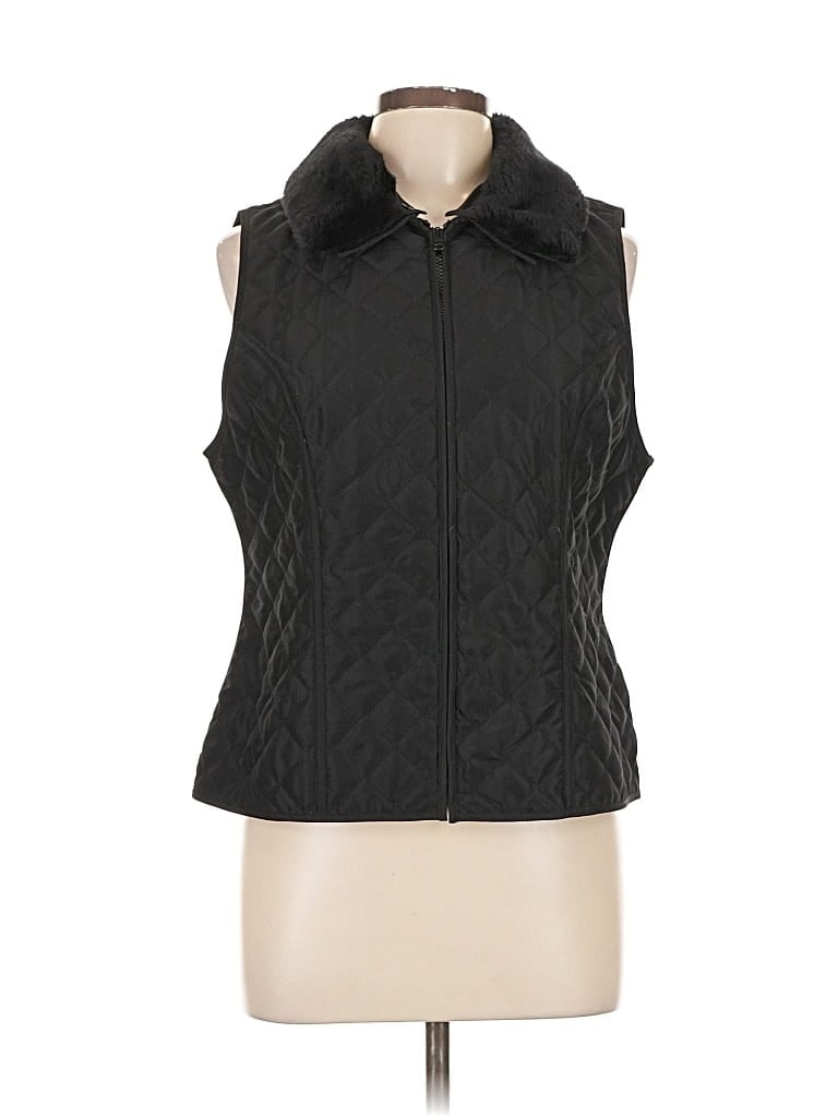 Pre-owned I.n. Studio Vest In Black