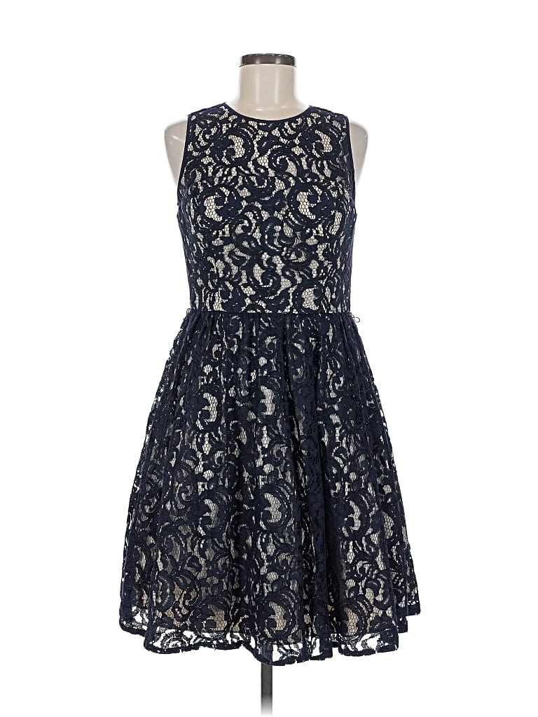 Pre-owned Eliza J Cocktail Dress In Blue