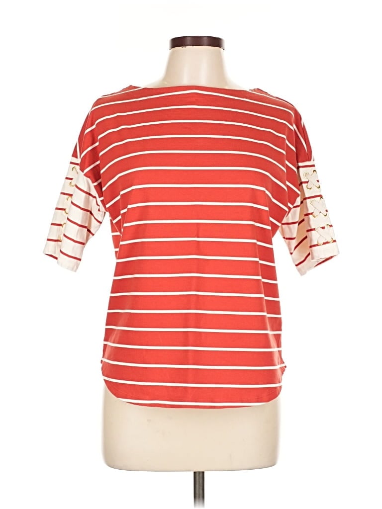 Pre-owned Polo Ralph Lauren Short Sleeve T-shirt In Red