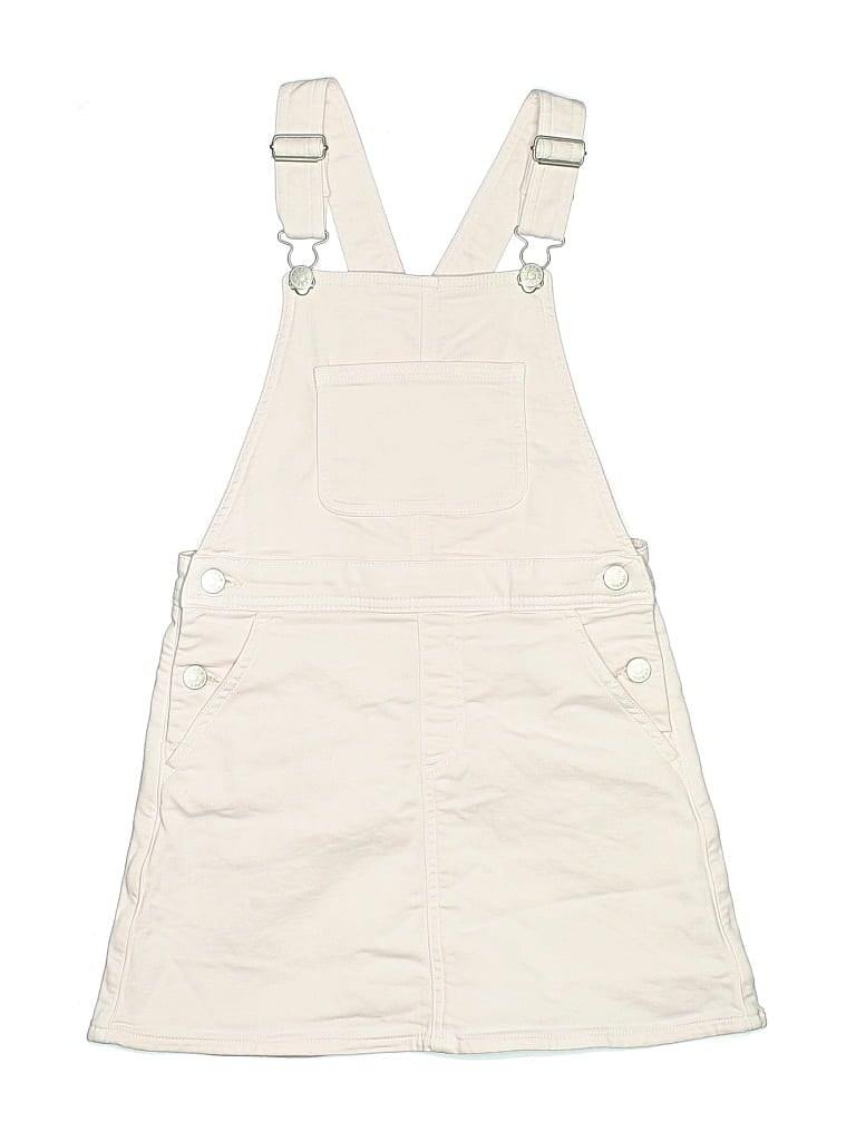 Pre-owned Crewcuts Outlet Kids' Overalls In Pink