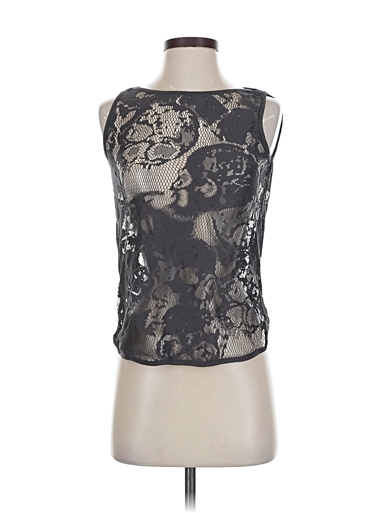 Pre-owned Trafaluc By Zara Sleeveless Blouse In Black