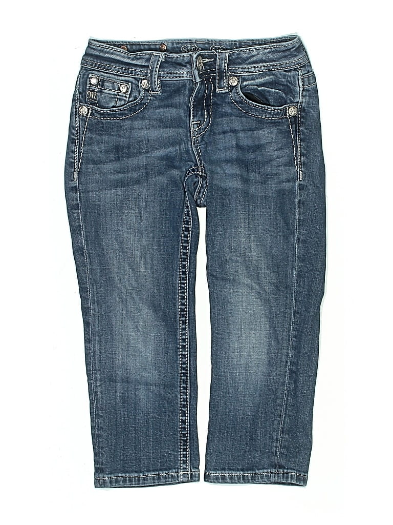 Pre-owned Miss Me Kids' Jeans In Blue