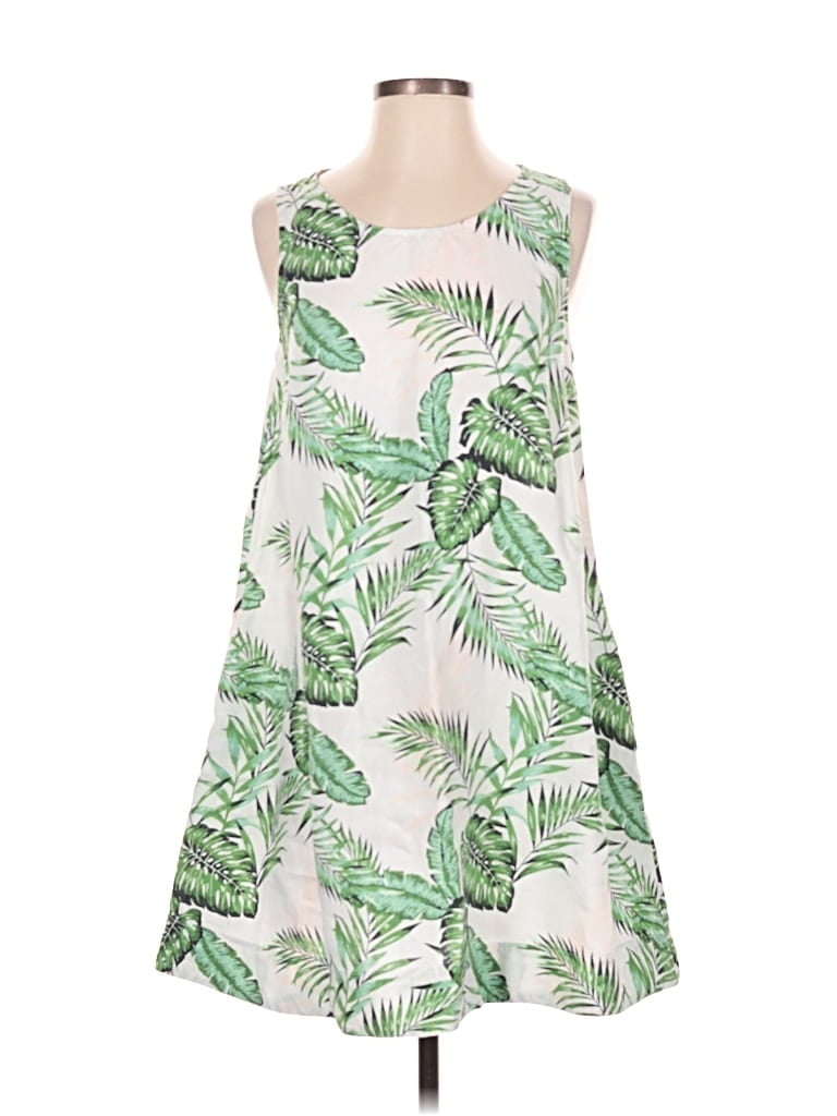 Pre-owned C&c California Casual Dress In Green