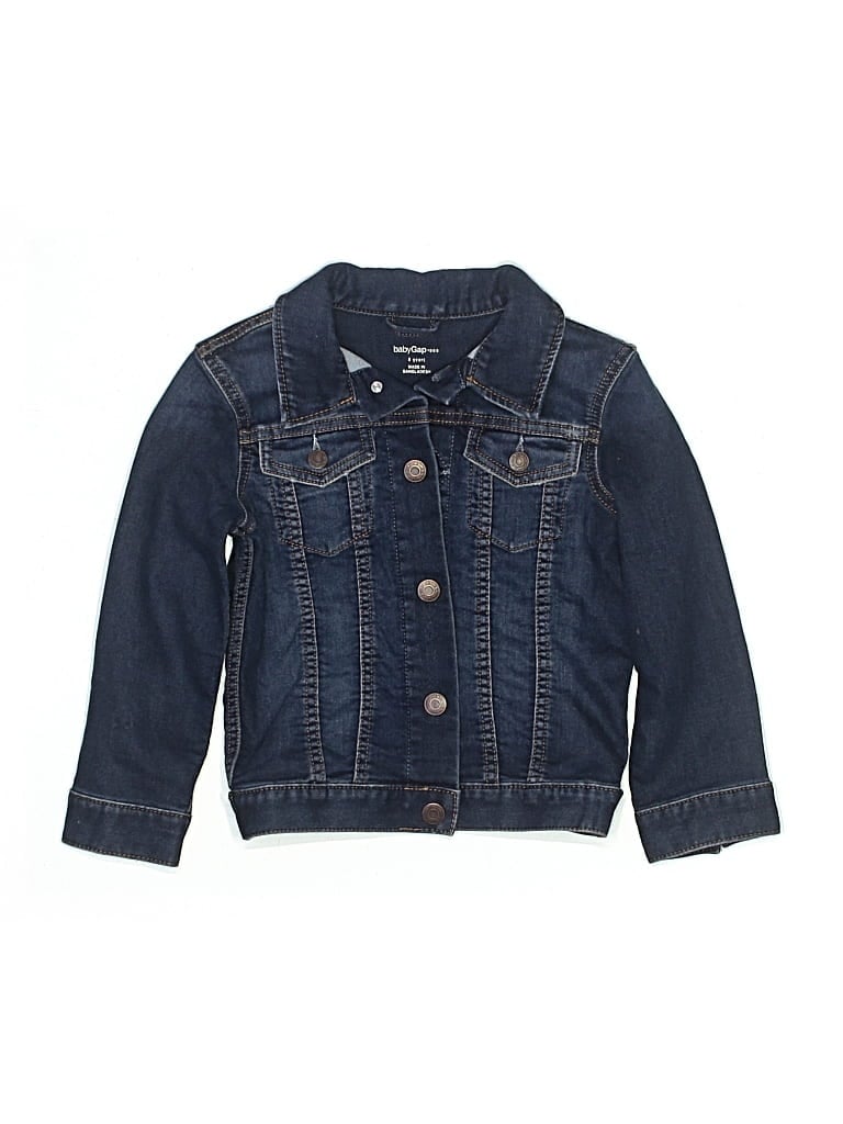 Pre-owned Baby Gap Kids' Denim Jacket In Blue