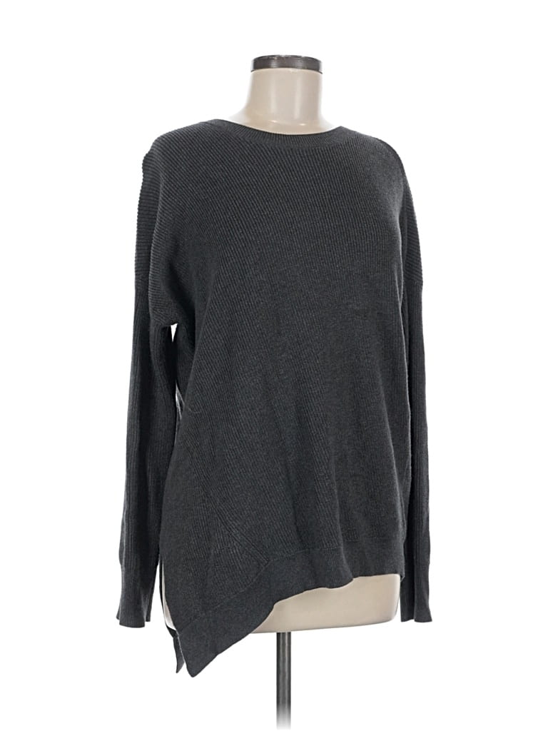 Pre-owned Athleta Pullover Sweater In Gray