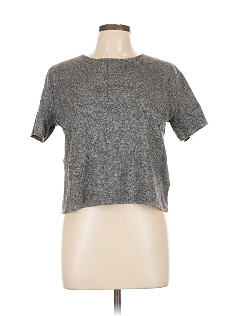 Pre-owned Saks Fifth Avenue Cardigan Sweater In Gray