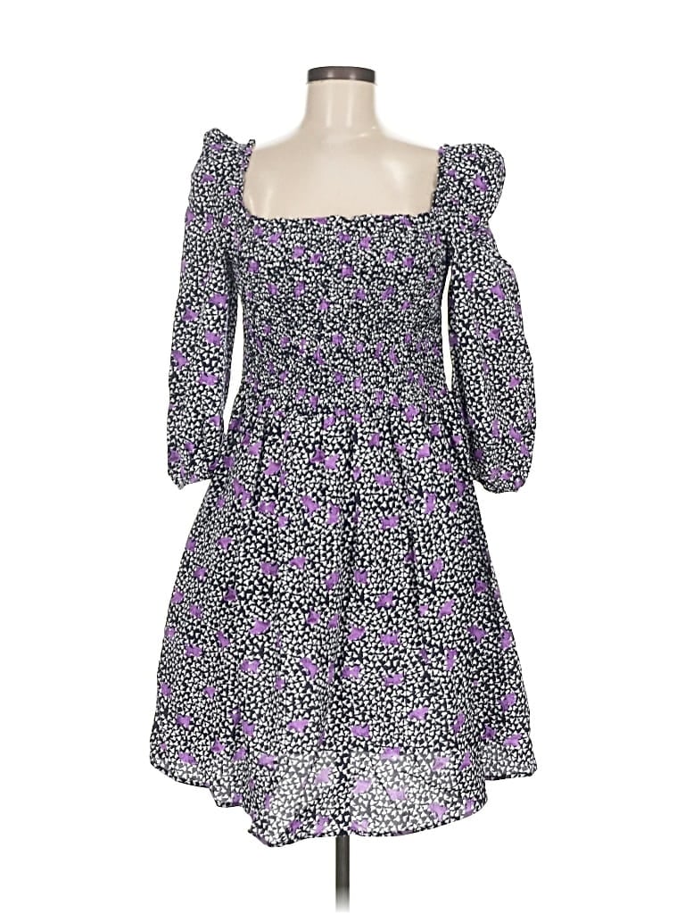 Pre-owned Maje Cocktail Dress In Purple