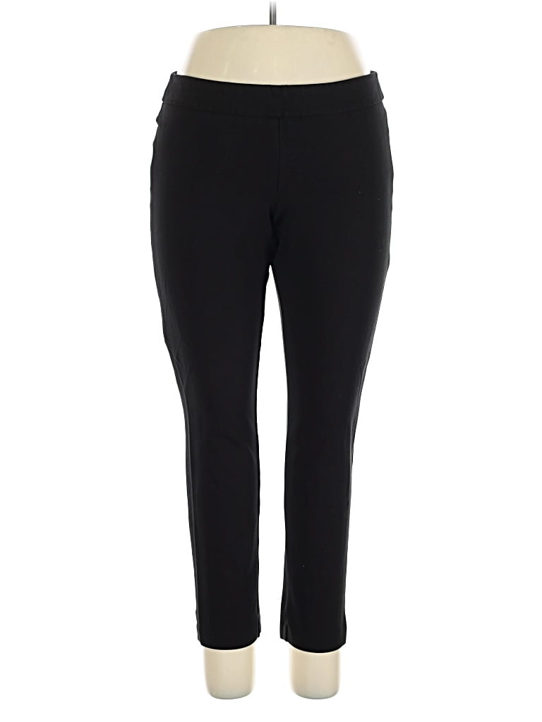 Pre-owned Up Active Pants In Black