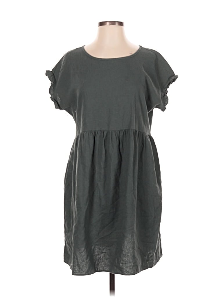 Pre-owned Sonoma Goods For Life Casual Dress In Gray