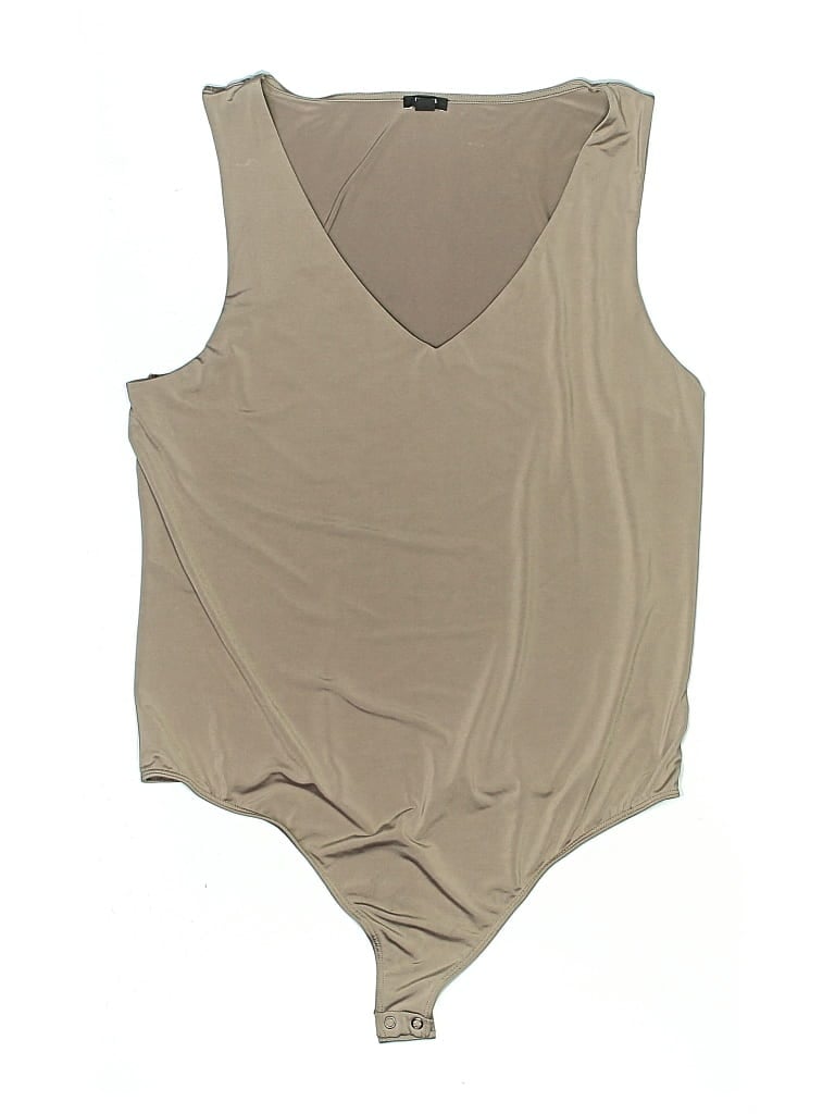 Pre-owned Express Bodysuit In Brown