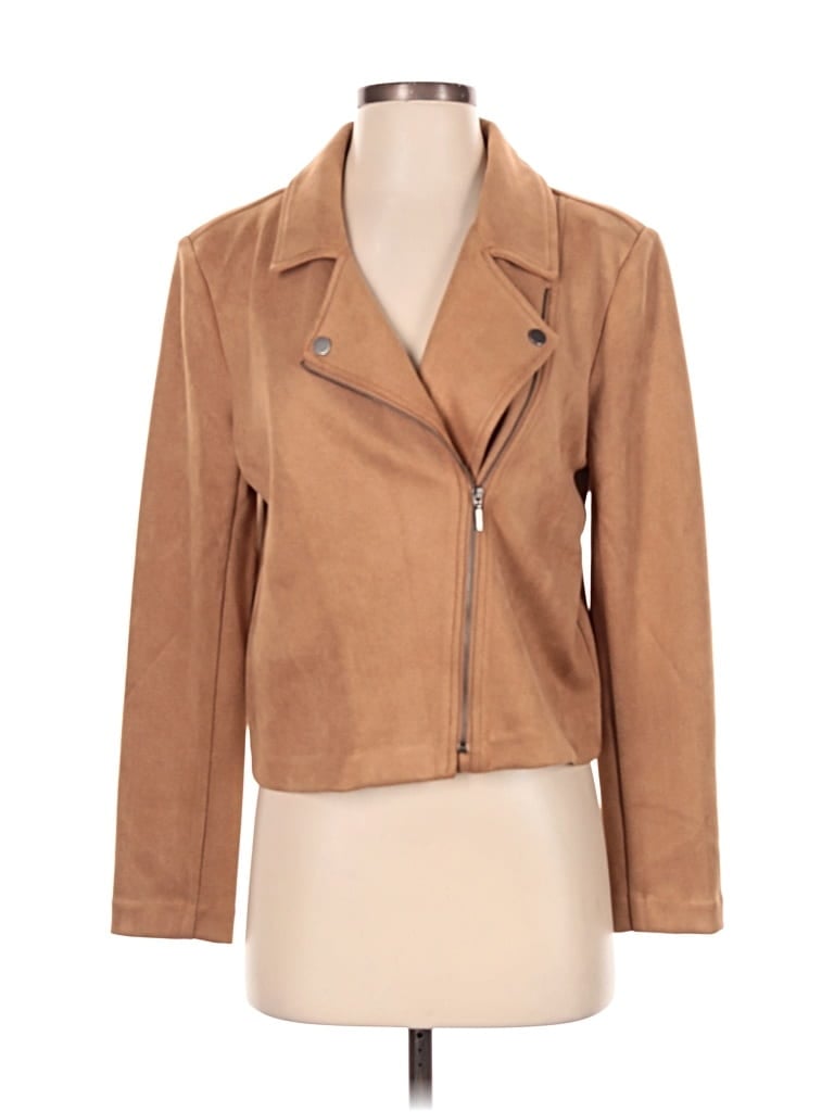 Pre-owned Hope & Harlow Jacket In Brown