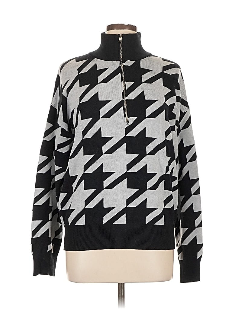 Pre-owned Vigoss Pullover Sweater In Black