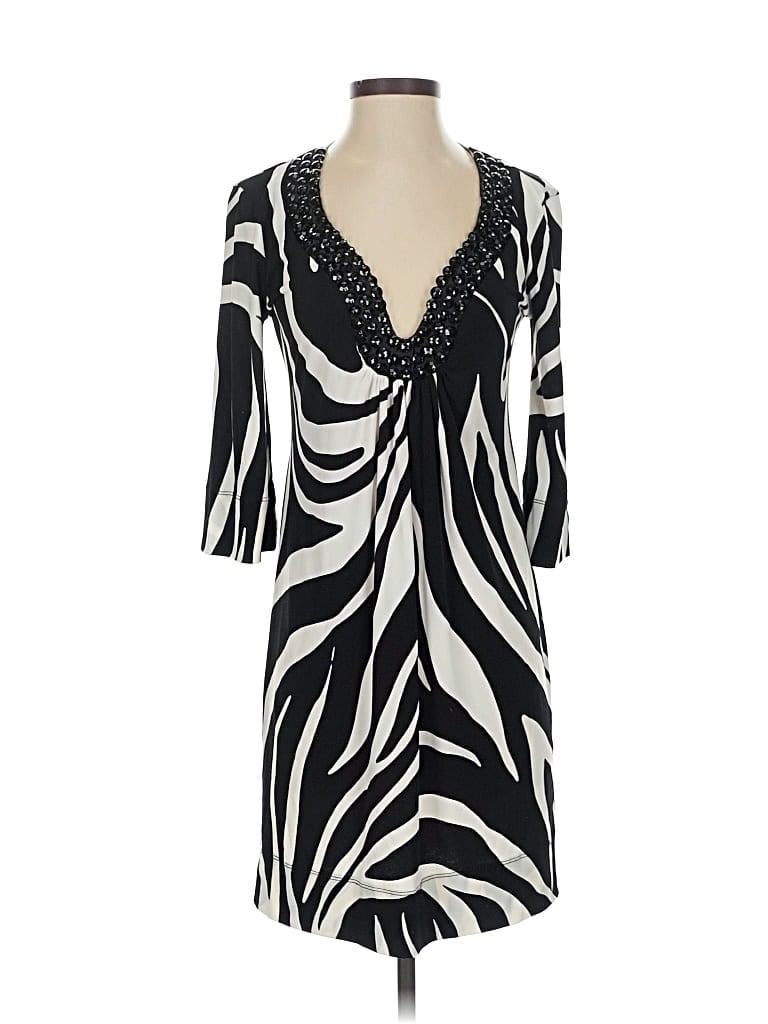 Pre-owned Bisou Bisou Cocktail Dress In Black