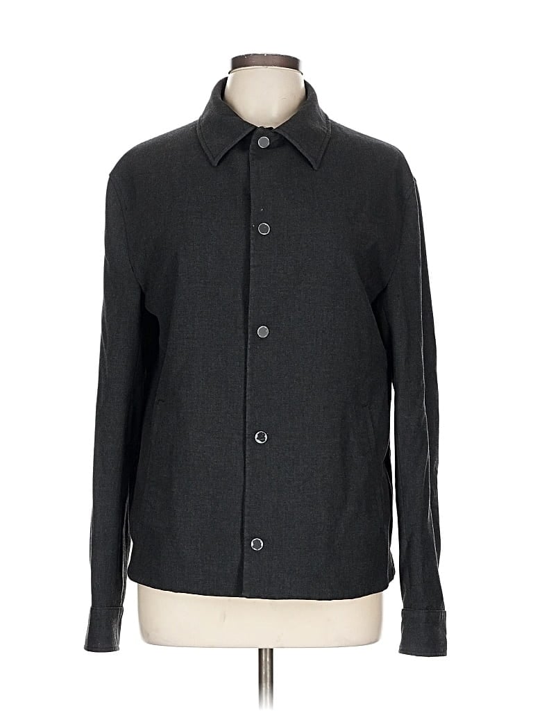 Pre-owned Zara Jacket In Gray