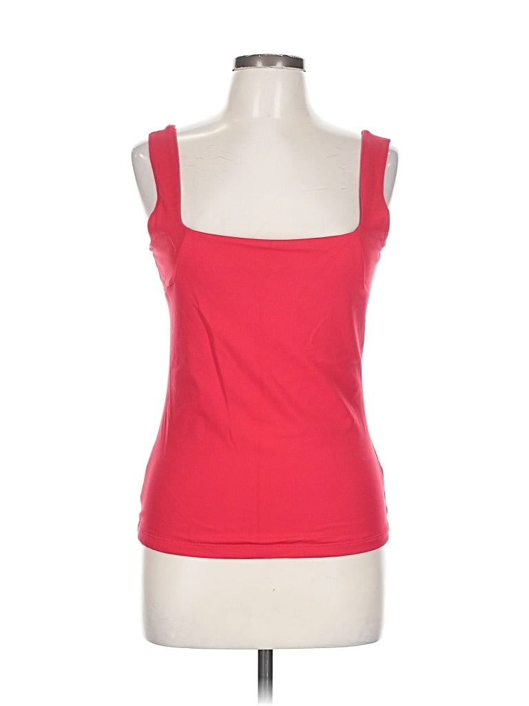 Pre-owned Intimately By Free People Tank Top Red Strapless Neckline Tops