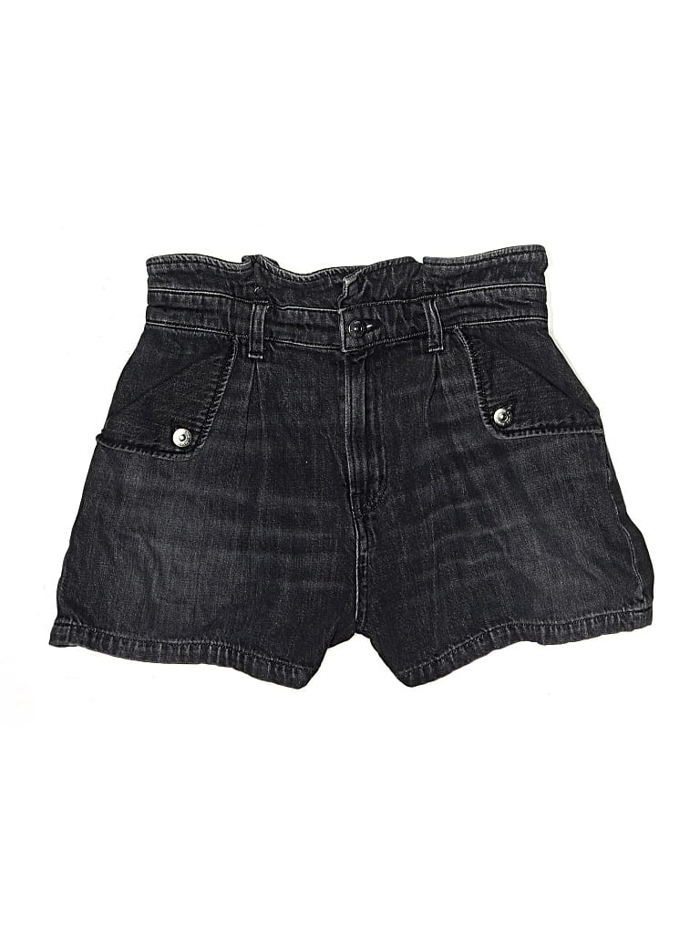 Pre-owned Veronica Beard Jeans Denim Shorts In Black