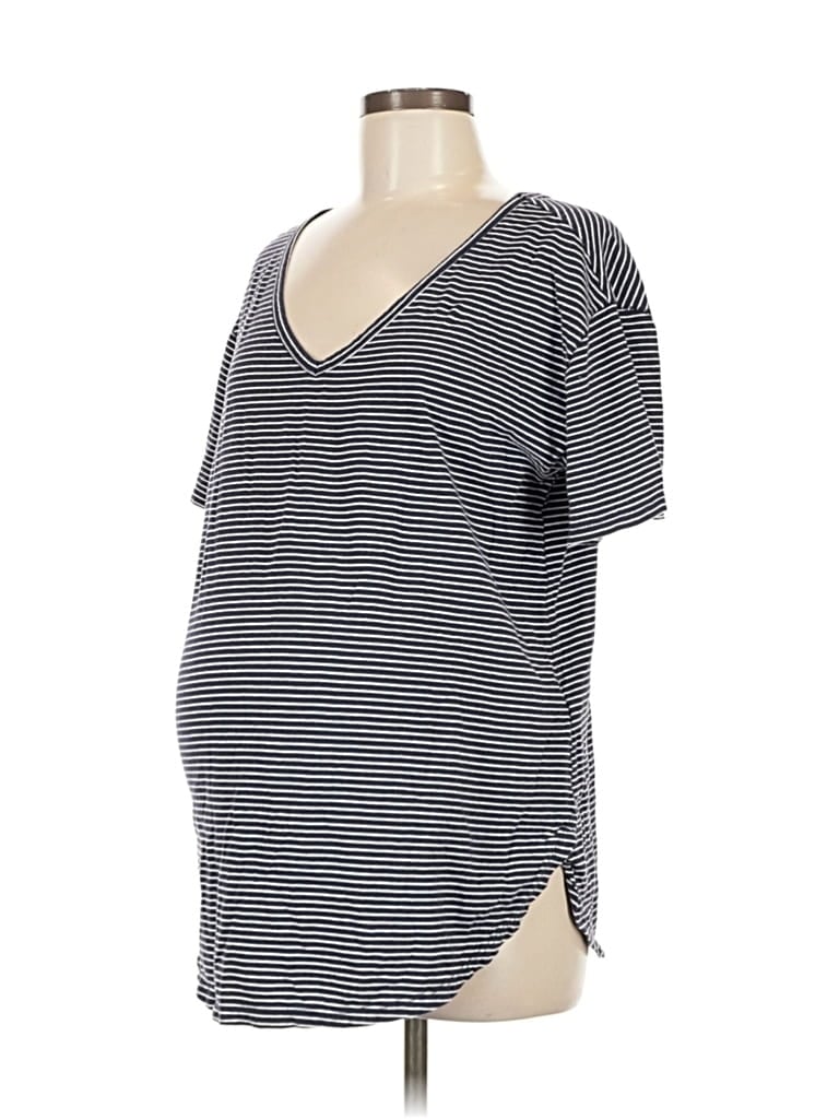 Pre-owned Gap - Maternity Short Sleeve T-shirt In Black