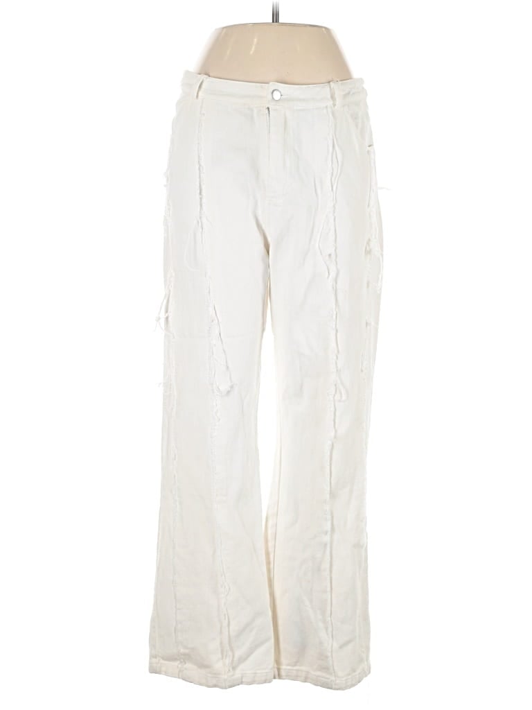 Pre-owned Gilli Jeans In White