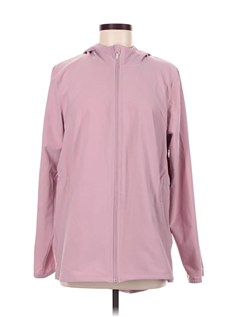 Pre-owned All In Motion Windbreaker Jacket In Pink