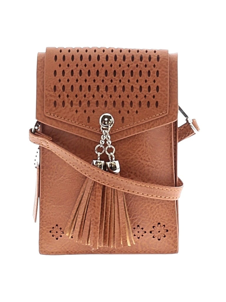 Pre-owned Assorted Brands Crossbody Bag In Brown