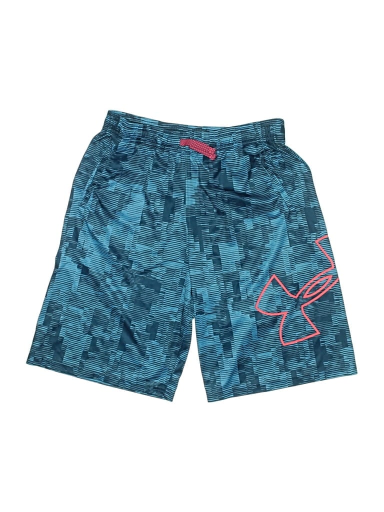 Pre-owned Under Armour Kids' Board Shorts In Blue