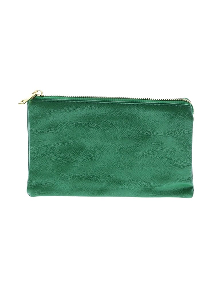 Pre-owned Unbranded Clutch In Green