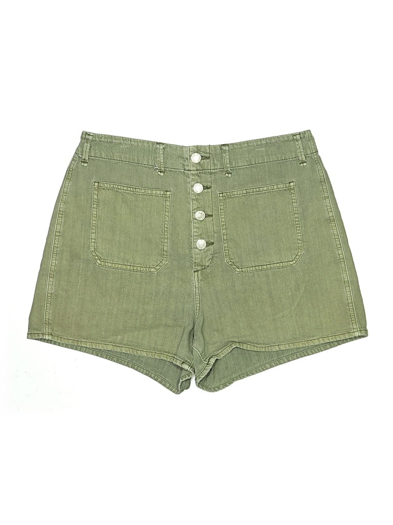 Pre-owned Rag & Bone Khaki Shorts In Green