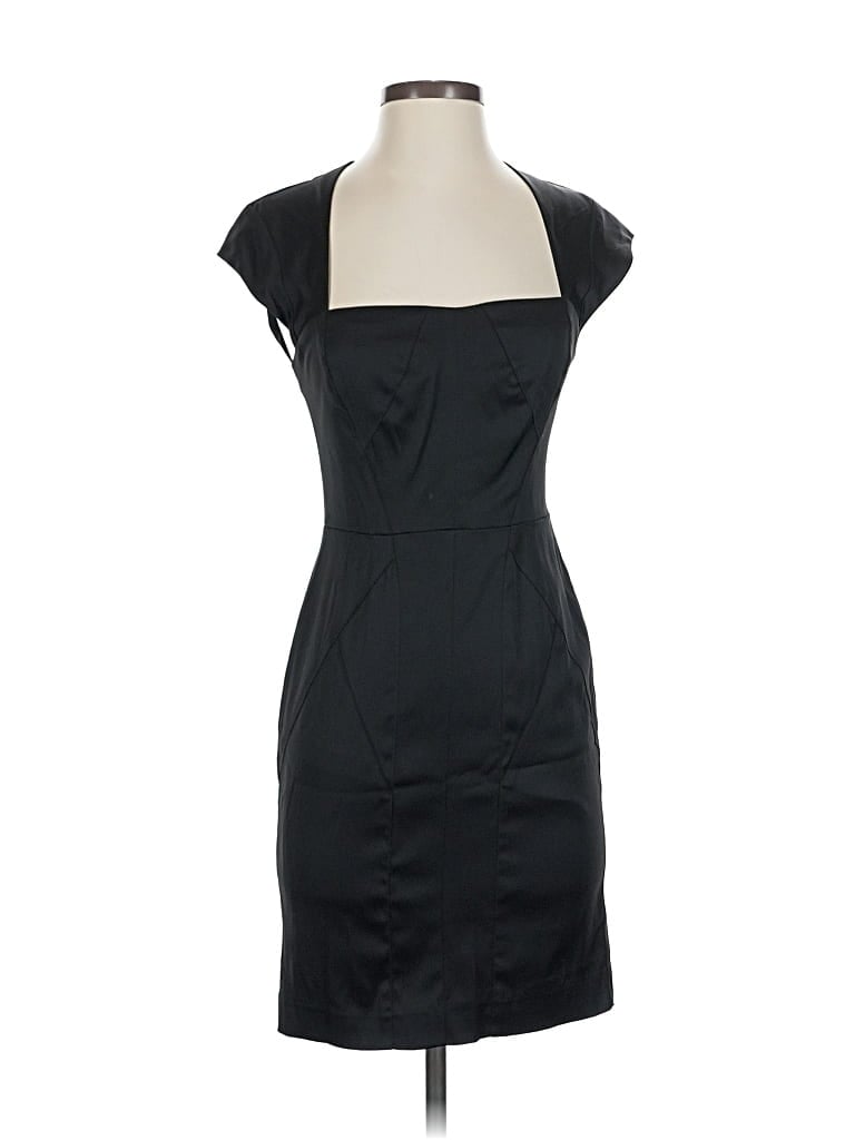 Pre-owned Nicole Miller Cocktail Dress In Black