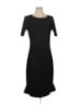 Tahari Solid Black Casual Dress Size S (estimated) - photo 1