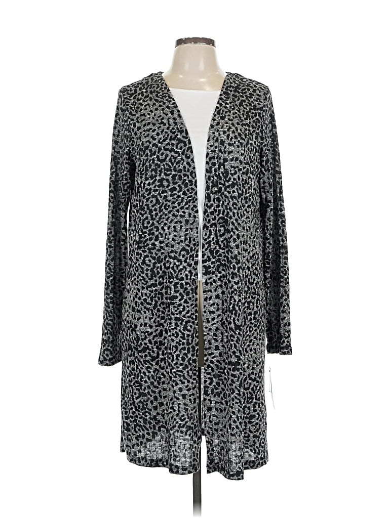 Pre-owned Bcx Cardigan Sweater In Silver