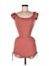 TOBI 100% Polyester Solid Pink Romper Size M - photo 1