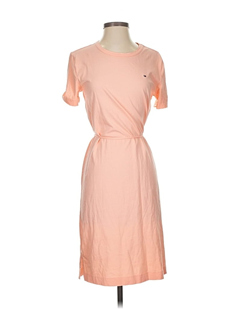 Pre-owned Tommy Hilfiger Casual Dress In Pink