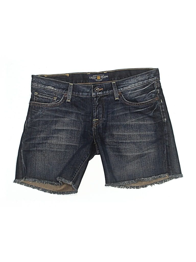 Pre-owned Lucky Brand Denim Shorts In Blue