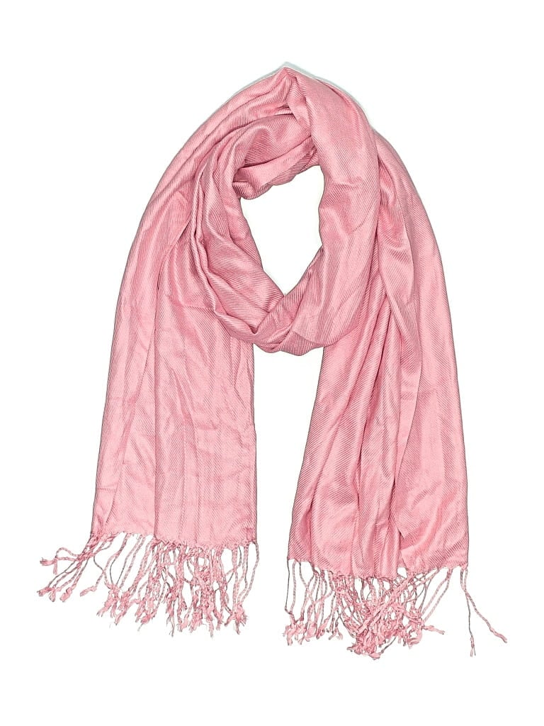 Pre-owned Unbranded Scarf In Pink