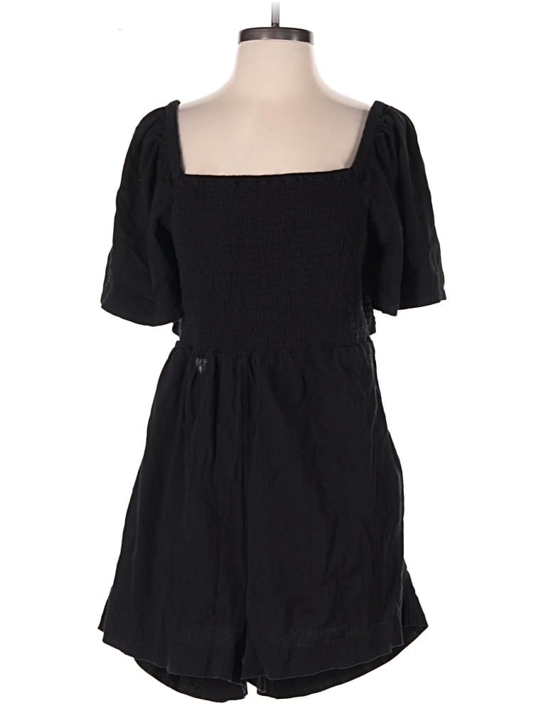 Pre-owned Loft Beach Romper In Black