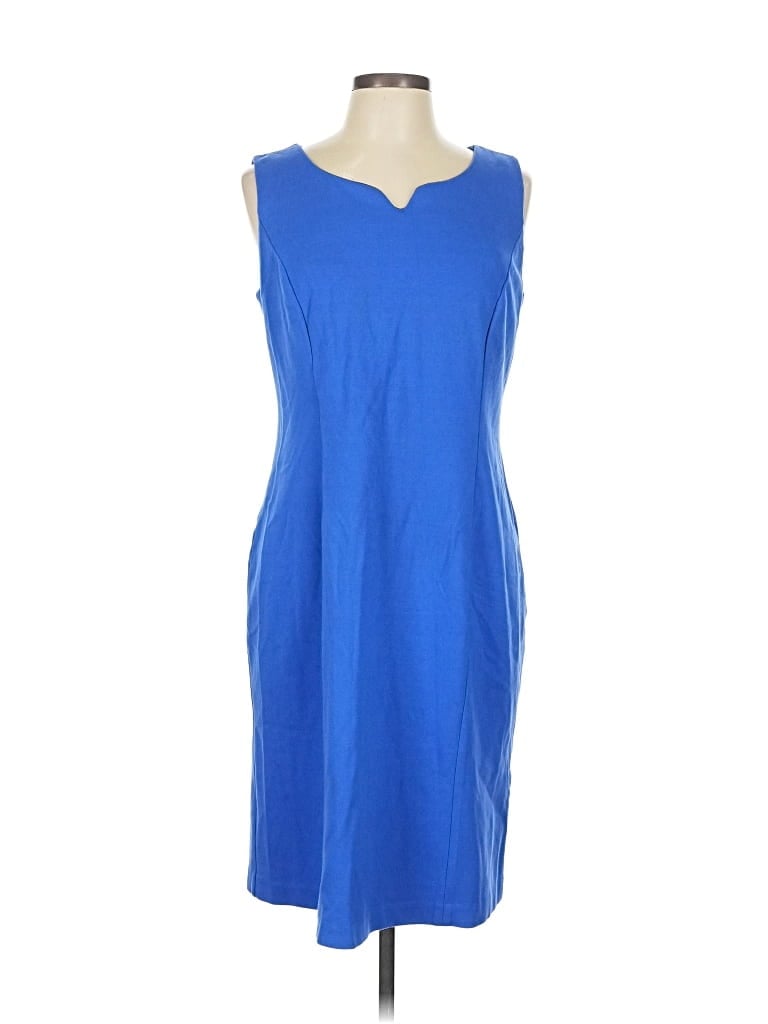 Pre-owned Talbots Casual Dress In Blue