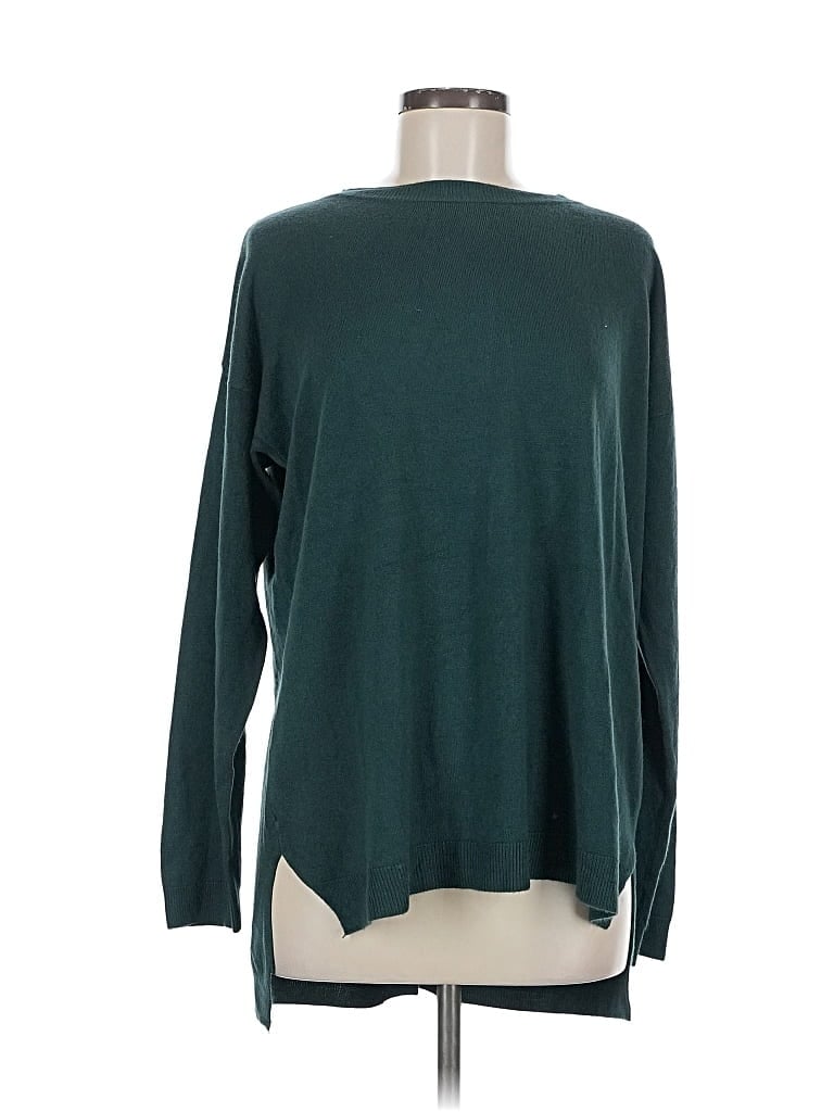 Pre-owned Forever 21 Contemporary Pullover Sweater In Blue