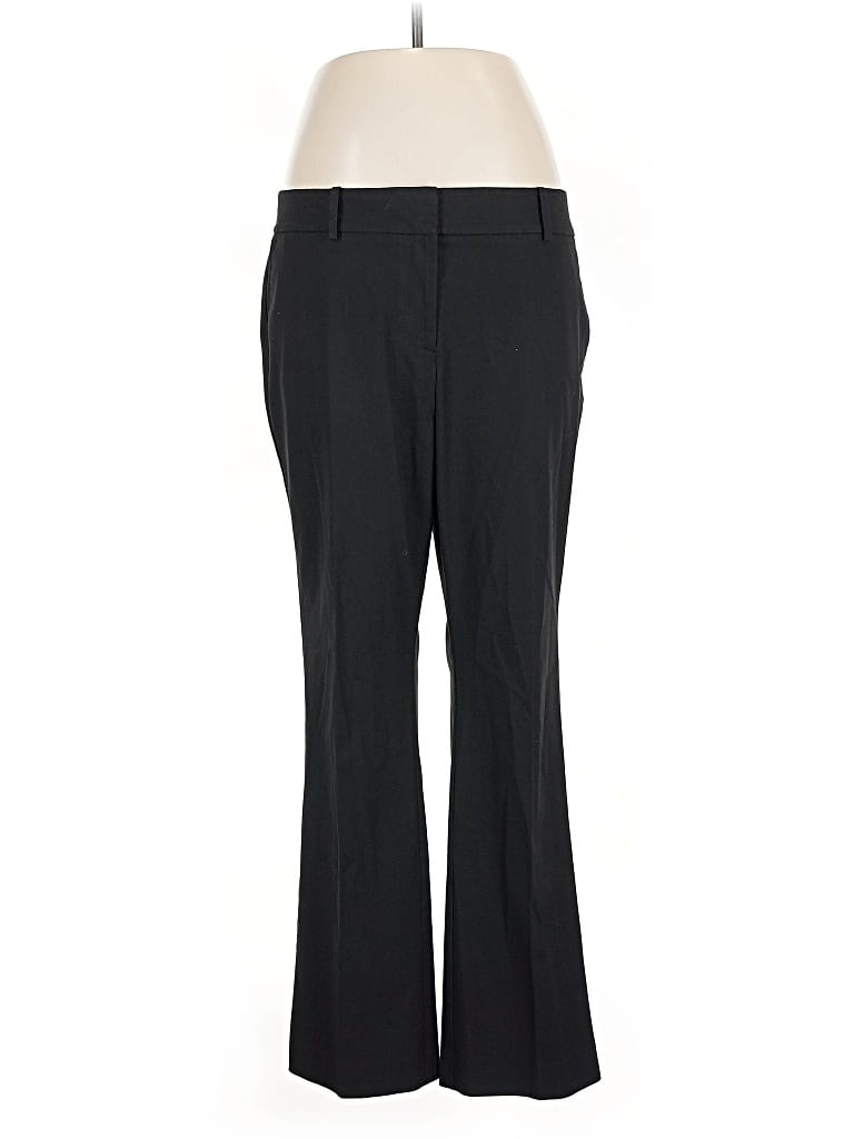 Pre-owned Ann Taylor Factory Dress Pants In Black