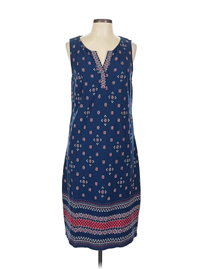 Pre-owned Talbots Casual Dress In Blue