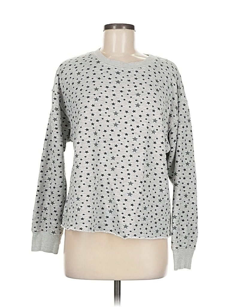 Pre-owned Current Elliott Sweatshirt In Silver