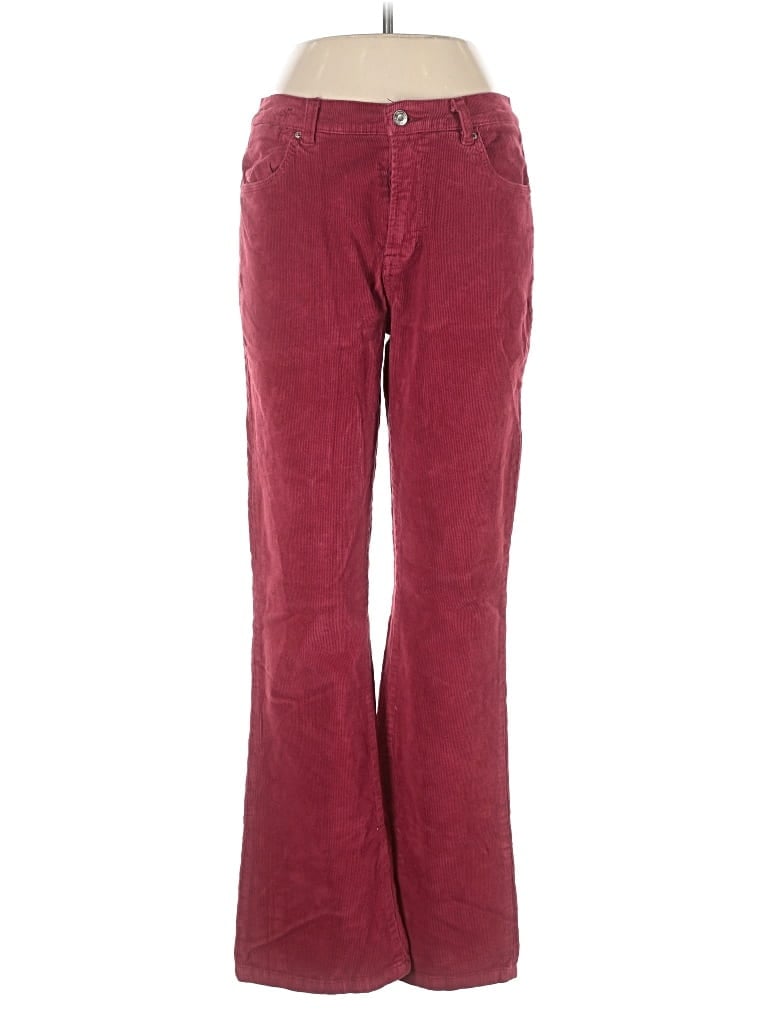 Pre-owned Kensie Casual Pants In Burgundy