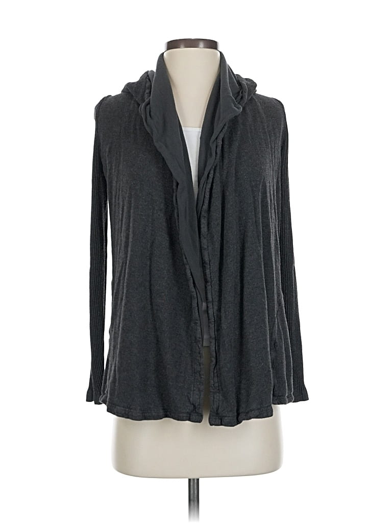 Pre-owned Splendid Cardigan Sweater In Gray