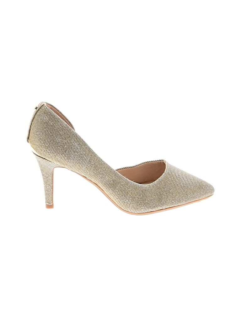 Pre-owned Jones New York Signature Heels In Gold