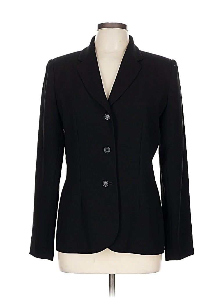 Pre-owned Laura Scott Blazer Jacket In Black