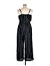 City Chic 100% Polyester Stripes Black Jumpsuit Size 14 Plus (XS) - photo 2
